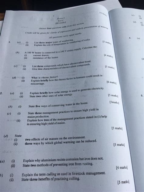 inter science 2014 wassce answers Reader