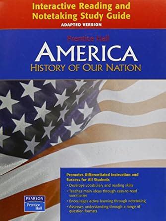 interactive notetaking study guide answers america Reader