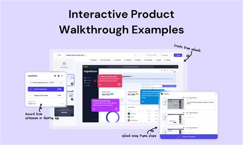 Interactive Product Walkthrough