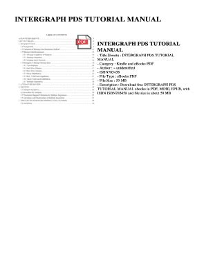 intergraph pds tutorial manual pdf Doc