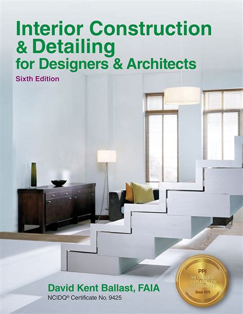 interior construction detailing for designers architects PDF