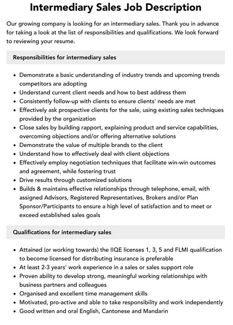 intermediary jobs