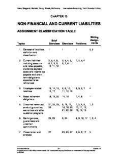 intermediate accounting 10th canadian edition answer key PDF