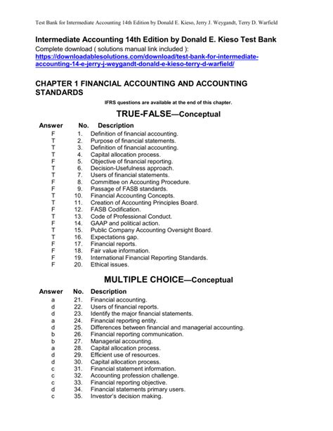 intermediate accounting 14th edition chap 18 solutions Reader