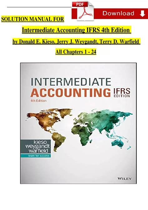 intermediate accounting ifrs edition solution manual Reader