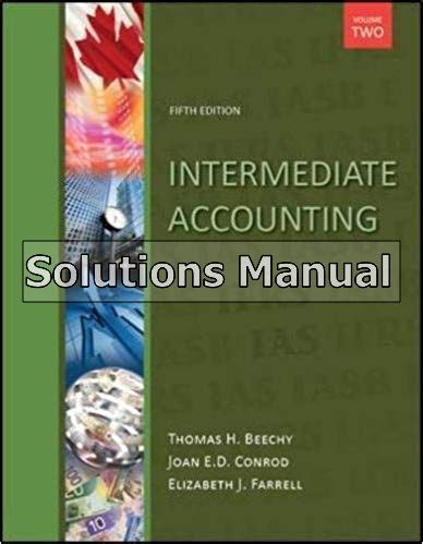 intermediate accounting volume 2 5th edition beechy Epub