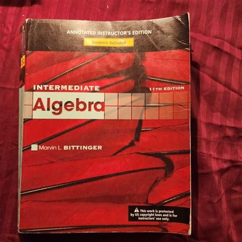 intermediate algebra 11th edition answers Reader