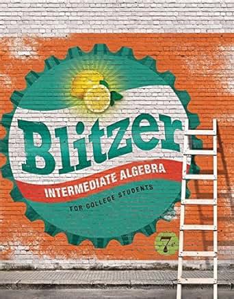 intermediate algebra blitzer 6th edition pdf Kindle Editon