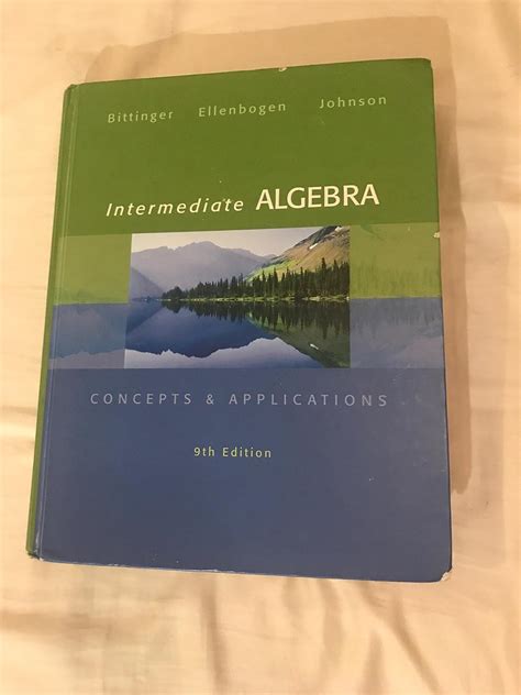 intermediate algebra concepts and applications 9th edition PDF