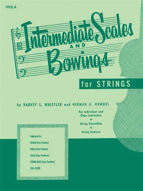intermediate scales and bowings viola composer harvey s whistler Reader