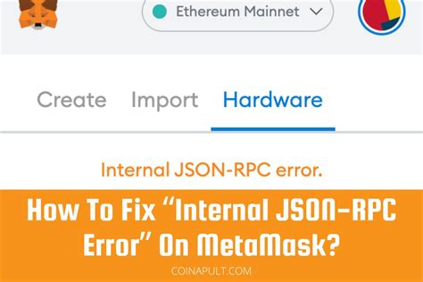 internal json-rpc error.