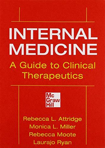 internal medicine a guide to clinical therapeutics PDF