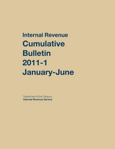 internal revenue service cumulative bulletin Kindle Editon