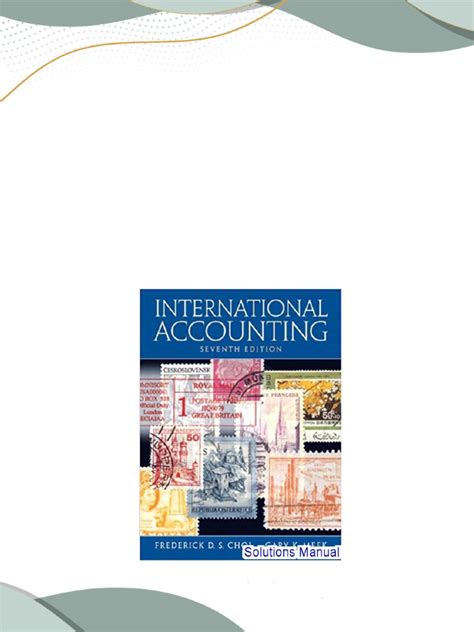 international accounting 7th edition choi solution manual Reader