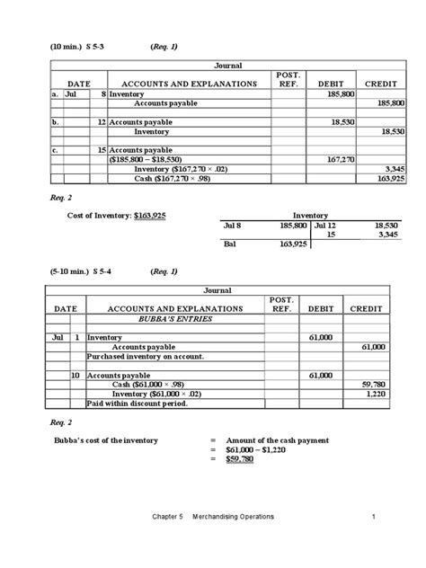 international accounting chapter 5 solutions Reader