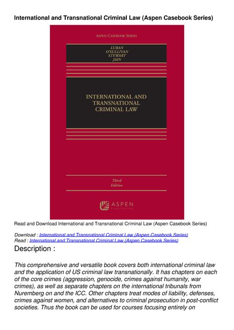 international and transnational criminal law Doc