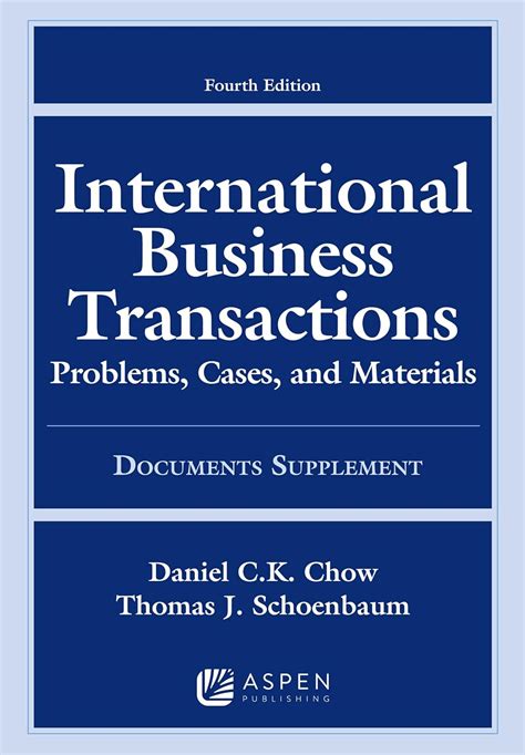 international business transactions problems cases and materials Doc