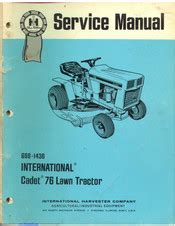 international cadet 76 manual PDF