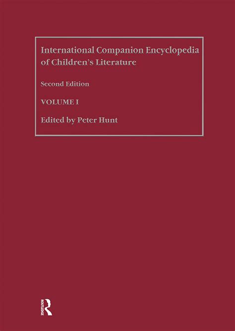 international companion encyclopedia of childrens literature Epub