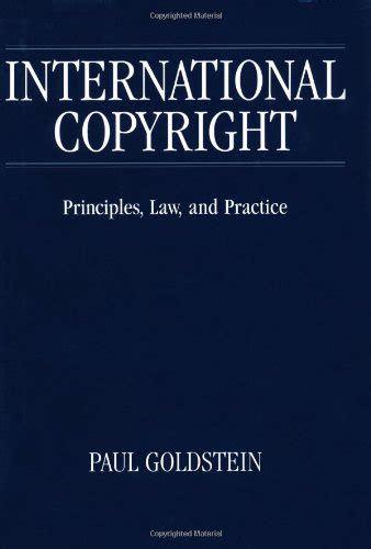 international copyright principles law and practice Reader