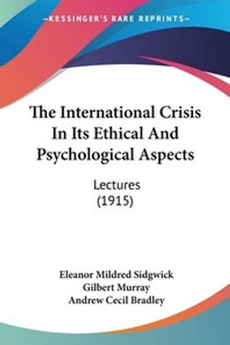 international crisis ethical psychological aspects Kindle Editon