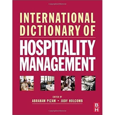 international dictionary of hospitality management Epub