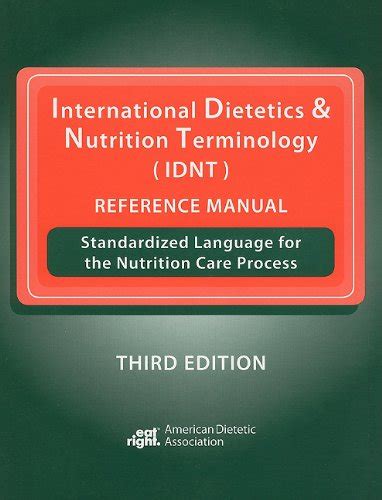 international dietetics nutrition terminology reference manual Kindle Editon