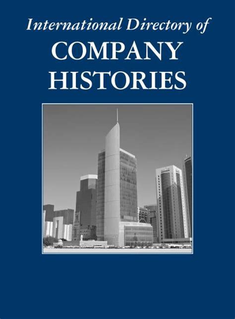 international directory of company histories online Epub