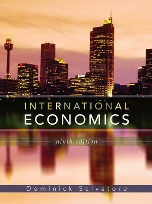 international economics 9th edition salvatore pdf PDF