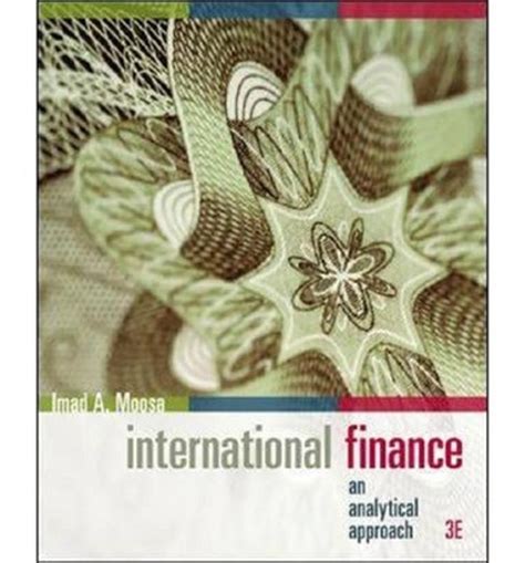 international finance an analytical approach Epub