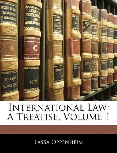international law a treatise vol 1 classic reprint PDF