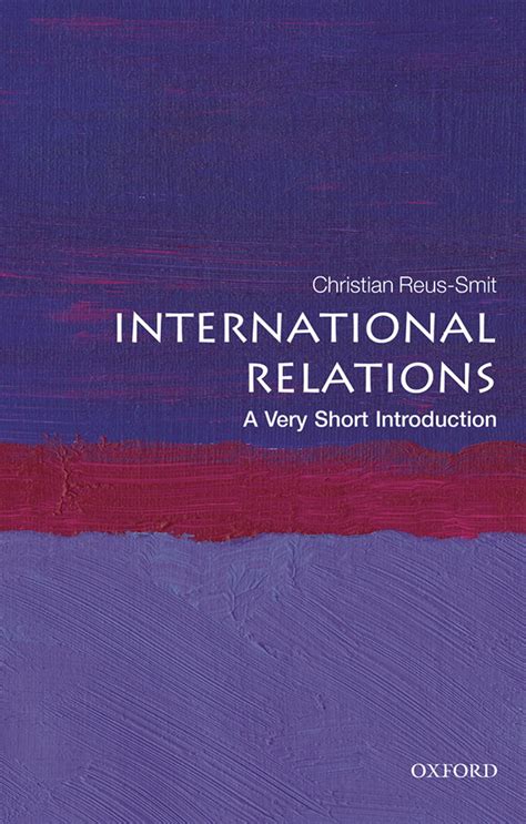 international relations a very short a very short introduction PDF