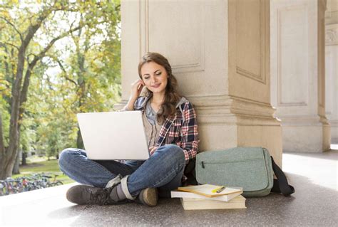 International student working at a university library in the USA