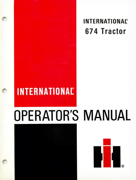 international tractors 674 manual Epub