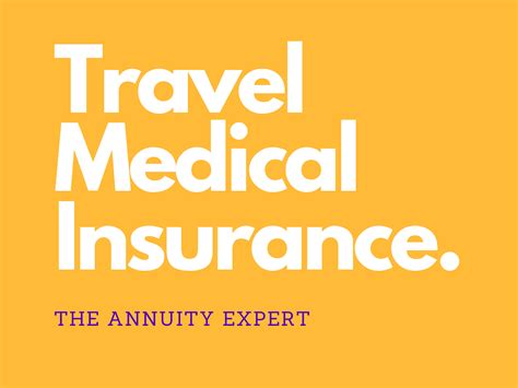 international travel insurance medical