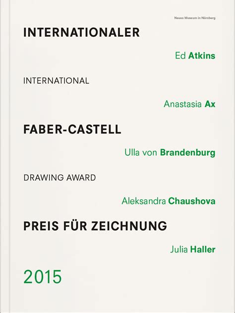 internationaler faber castell preis zeichnung 2015 international Kindle Editon