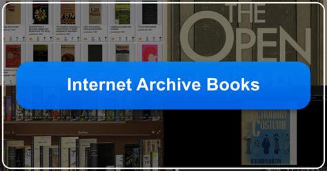 Internet Archive Books Catalog