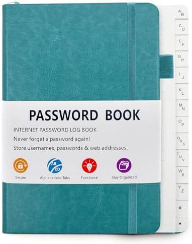 internet password organizer turquoise Kindle Editon