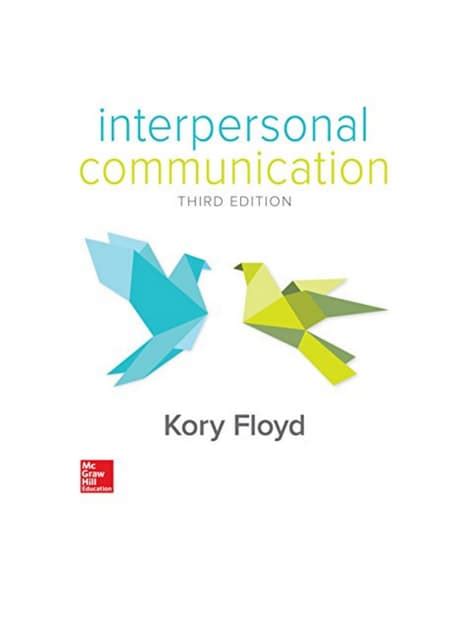 interpersonal communication 2nd edition floyd Ebook Kindle Editon