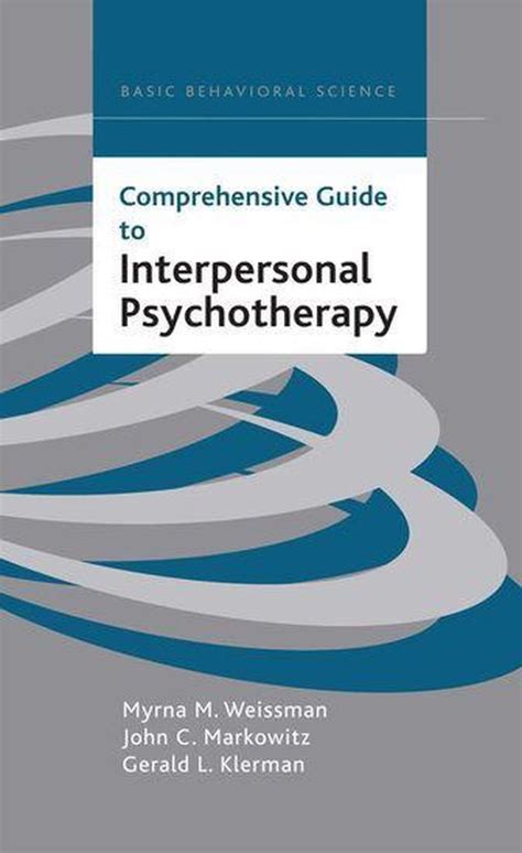 interpersonal psychotherapy manual Ebook Doc