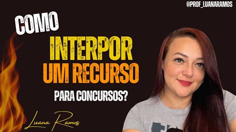 interpor recurso