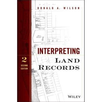 interpreting land records Epub