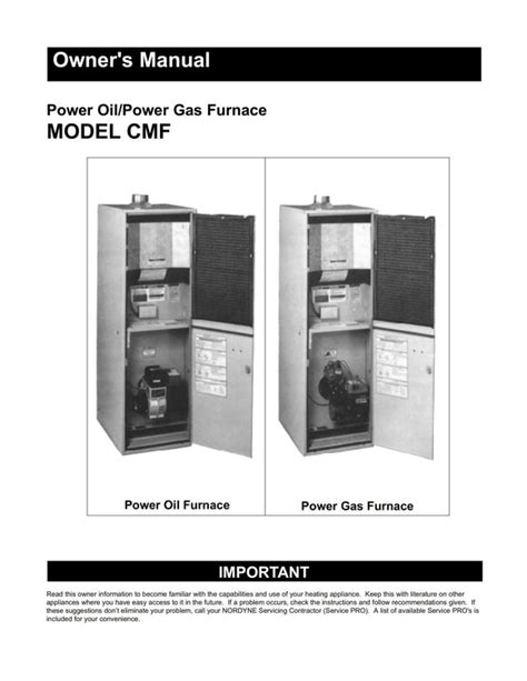 intertherm cmf series service manual user guide Doc