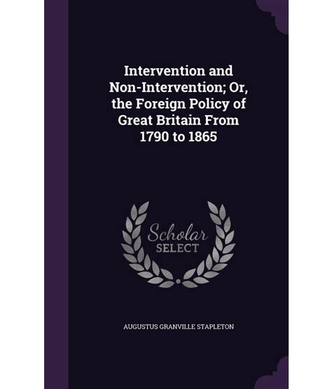 intervention non intervention foreign britain classic PDF