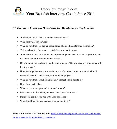interview questions for parks maintenance worker pdf Reader