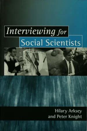 interviewing for social scientists Ebook Doc