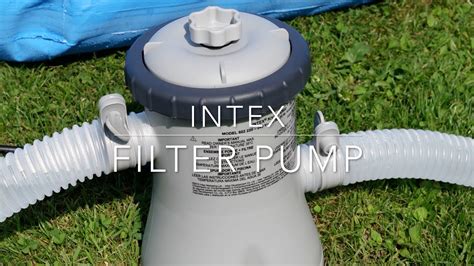 intex pool filter pump setup Reader