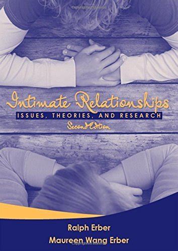 intimate relationships issues theories and research second edition PDF