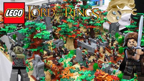 into the west lego moc lord of the rings