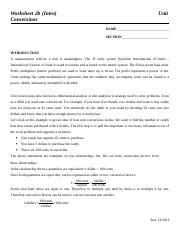 intro to conversions pre-check sheet